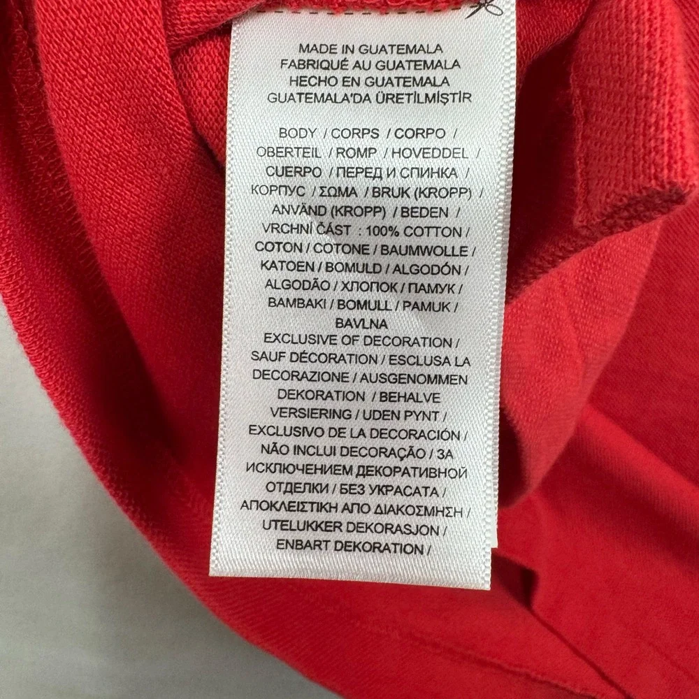 Polo Ralph Lauren Mens‎ Classic Fit Red Short Sleeve Cotton Polo Shirt Medium